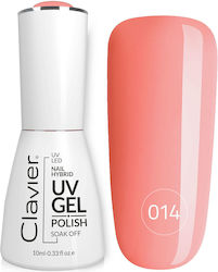 Clavier Nägelologie Hybrid Lack 014 Ziemlich Pfirsichfarben 8ml