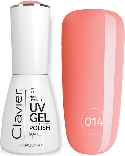 Clavier Nailsology Хибриден Лак 014 Quite Peachy 8ml