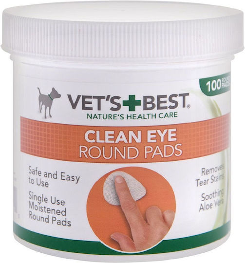 Vet`s Best Clean Eye Wipes 50τμχ