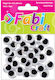 Fabi Self-Adhesive Eyes 16mm 30 Pieces