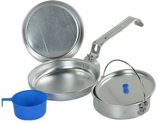 Mil-tec Cook Set Polished Aluminium 1 Person