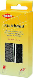 Kleiber Klettband Schwarz 2x100cm.