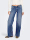Wide Damenjeans Open Unpainted