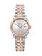 Cerruti Two Tone Ceas de Damă cu Rose Gold Brățară Metalică