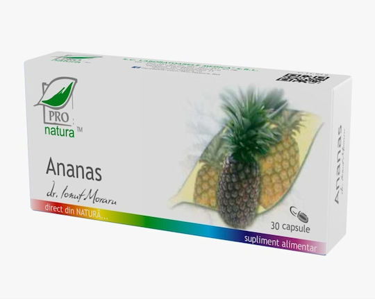 Supliment Alimentar Ananas Pro Natura 30 Capsule