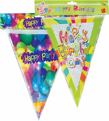 Partydekorationen Happy Birthday Flaggen 00405188