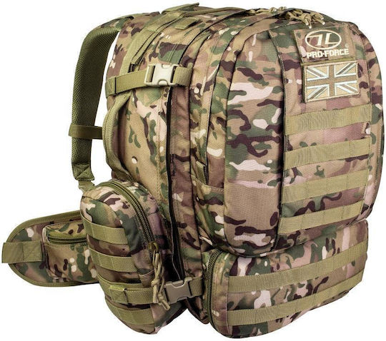 Highlander Military Backpack Backpack made of Cordura Khaki 55lt