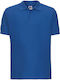Russell Europe Ανδρικό Διαφημιστικό T-shirt Κοντομάνικο Azure