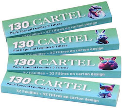 Cartel Χαρτάκια King Size Slim με Τζιβάνες 32τμχ Cartel Χαρτάκια King Size Slim με Τζιβάνες 32τμχ