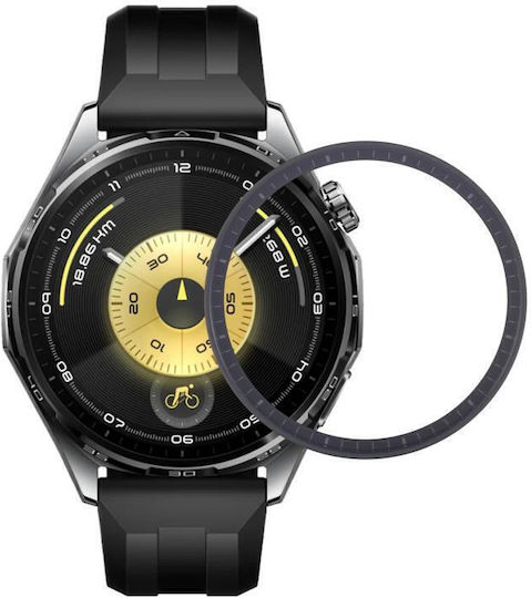 Huawei Watch GT 6 46mm Original Frontbildschirmabdeckung Außen Glas Schwarz