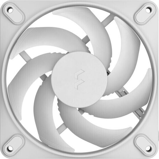 Fractal Design FD-F-MO1-1202 Корпусен вентилатор 120мм с Бял осветление и връзка 4-изводна ШИМ 1бр Бял