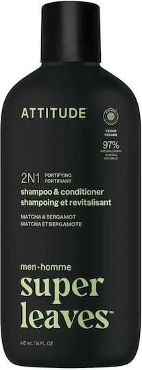 Attitude 2-in-1 Shampoos für Zerbrechlich Haare 415ml