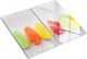 Suprafață De Tăiat Din Sticlă Multicoloră Pentru Bucătărie Multifuncțională 2x30x52 Cm
