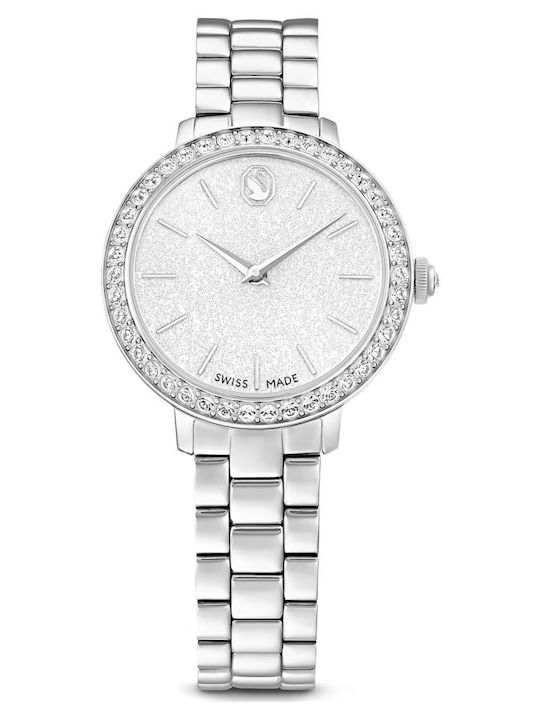 Swarovski Matrix Women's Watch with Silver Metal Bracelet
