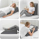 vidaXL Leg Seat Cushion 68x40x18cm Gray 42020187
