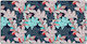 Desk Pad Scratch Protection Leaf Design 100x50 Cm