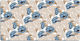 Desk Pad Print Organization Protection Blue Flo...