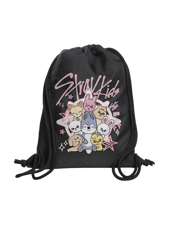 Koupakoupa Kids Bag Pouch Bag Black 48cmx40cmcm