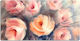 Vinyl Protective Desk Pad Orange Roses 120x60 Cm