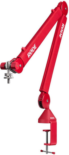 Rode Psa-1+ Red Microphone Stand Articulated Arm Limited Edition