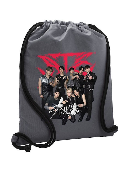 Koupakoupa Stray Kids Bag Pouch Bag Gray 48cmx4...