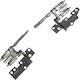 Laptop Hinges Bracket Set Hp Pavilion X360 14-dy 14-dy1000nv 631p9ea 14-dy1001nv 7n258ea 14-dy1002nv 631q0ea Tpn-w146 M45005-001 Left & Right No Brackets Code 1-hng0745