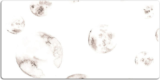 Vinil Protecție Birou Imprimare Suprafață Rezistentă Lună 90x45 Cm