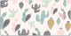 Protective Desk Pad Home Office Colorful Cacti ...