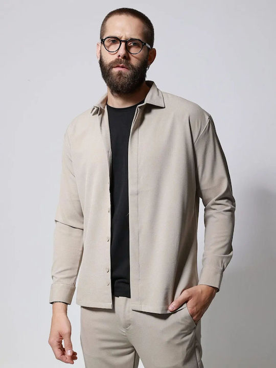 Long-sleeved Shirt Stone