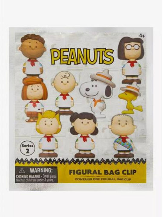 Peanuts Seria 2 Clip de Geantă 3D Figură Conținut Aleatoriu