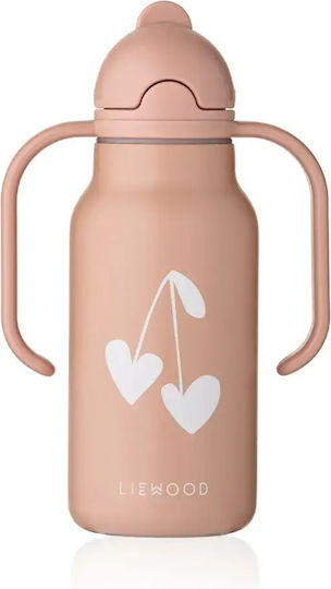 Water Bottle Thermos Handles 250ml Kimmie Sweethearts Pale Tuscany Liewood