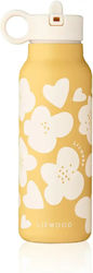 Water Bottle Thermos 350ml Falk Flower Lemon Ye...
