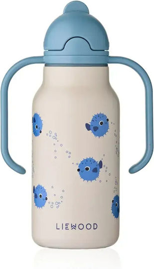 Παγούρι-θερμός Χειρολαβές 250ml Kimmie Pufferfish Sandy Liewood