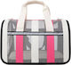Epigasos Τσάντα Μεταφοράς Αεροπλάνου Traveler 48x27xυ27 Άσπρο Ροζ