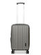 WORLDLINE Kabinenreisekoffer Hartschalen Grey mit 4 Räder Höhe 55cm