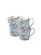 Set Porcelain Mugs 32cl Set 4 Pieces Laura Ashley Heritage La182794 00053355