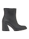 Leather Women's Ankle Boots Black