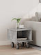Wohnzimmer TV-Einheit Grey L37xB35xH35cm