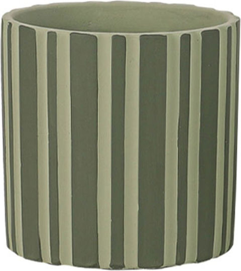 Marhome Саксия Бетон Зелен 17x17x16εκ.
