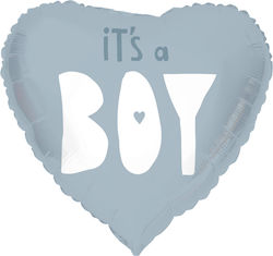 Folat Foil Herz It's A Boy Blau 45cm