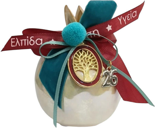 Kalliopi Silver de birou Amulet Rodie Ceramic 2026 10x12cm 1buc