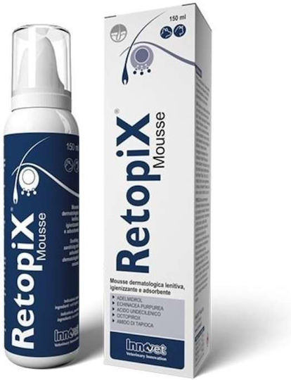 Retopix Mousse Șampon Uscat Pentru Câini și Pisici 150ml