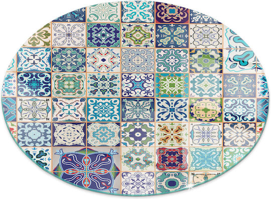 Gehärtetes Glas Für Kamin Vorderseite Mosaik Muster Fliesen Fi 70 Cm
