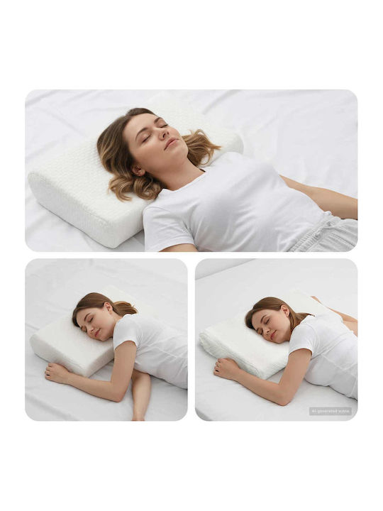 vidaXL Μαξιλάρι Ύπνου Memory Foam 60x37x12cm