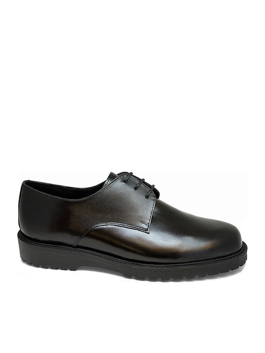 Men's Leather Oxfords Black