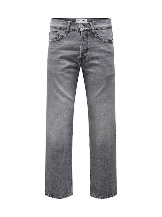 Men's Jeans Pants Medium Grey