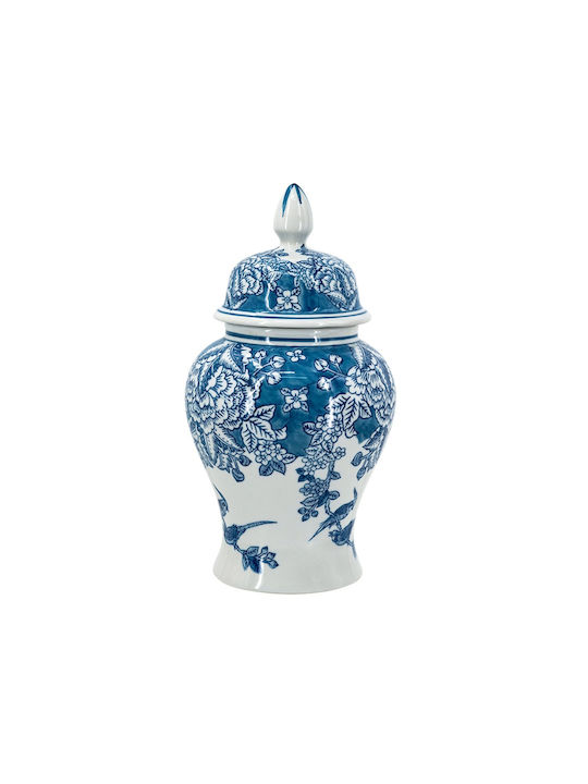 Artekko Decorative Vase Melania White 17x17x31.5cm