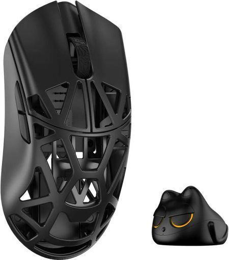 WLmouse Beast X Mini Pro Kabellos & Verkabelt Mini Maus Schwarz