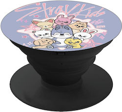 Stray Kids Pink Phone Holders Stand Μαύρο Βάση ...