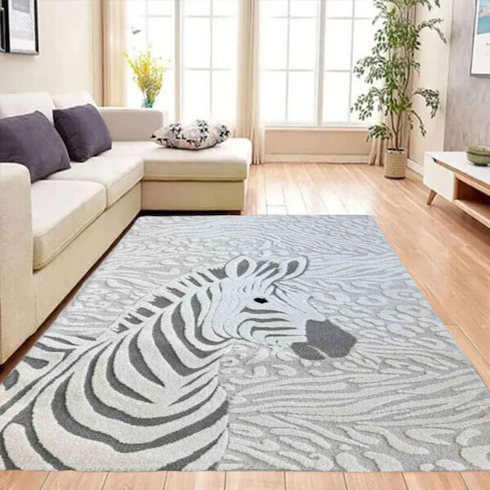 SpitiBazaar Covor Rectangular Gri